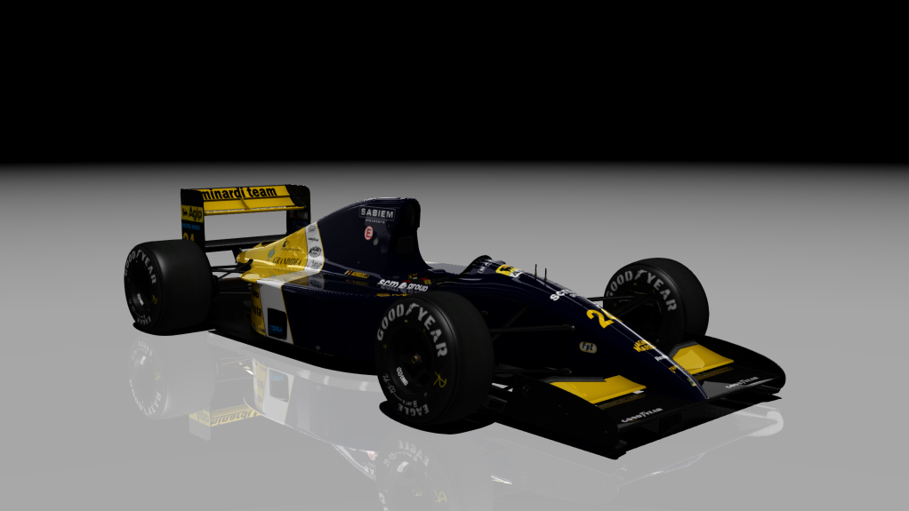 Minardi M191, skin 24_morbidelli_r10_r11