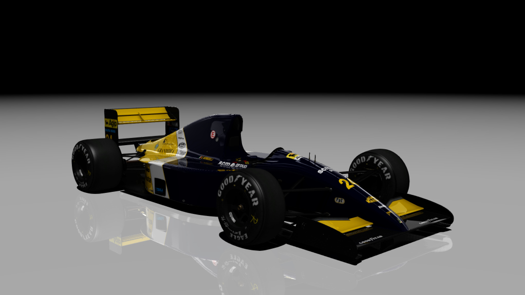 Minardi M191, skin 24_morbidelli_r1_r3