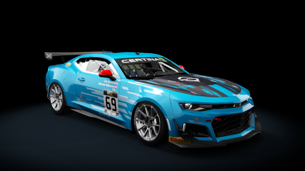 Chevrolet Camaro GT4, skin 2019_EuroGT4_69_V8_Racing