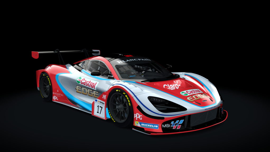 McLaren 720S GT3, skin fran_rueda