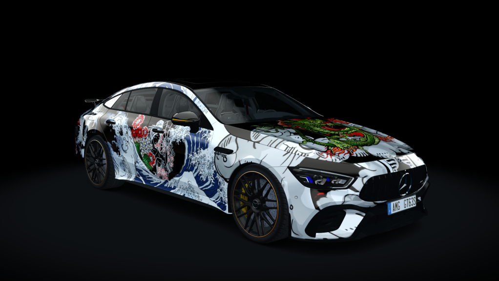 Mercedes-AMG GT63s 2020, skin Nippon