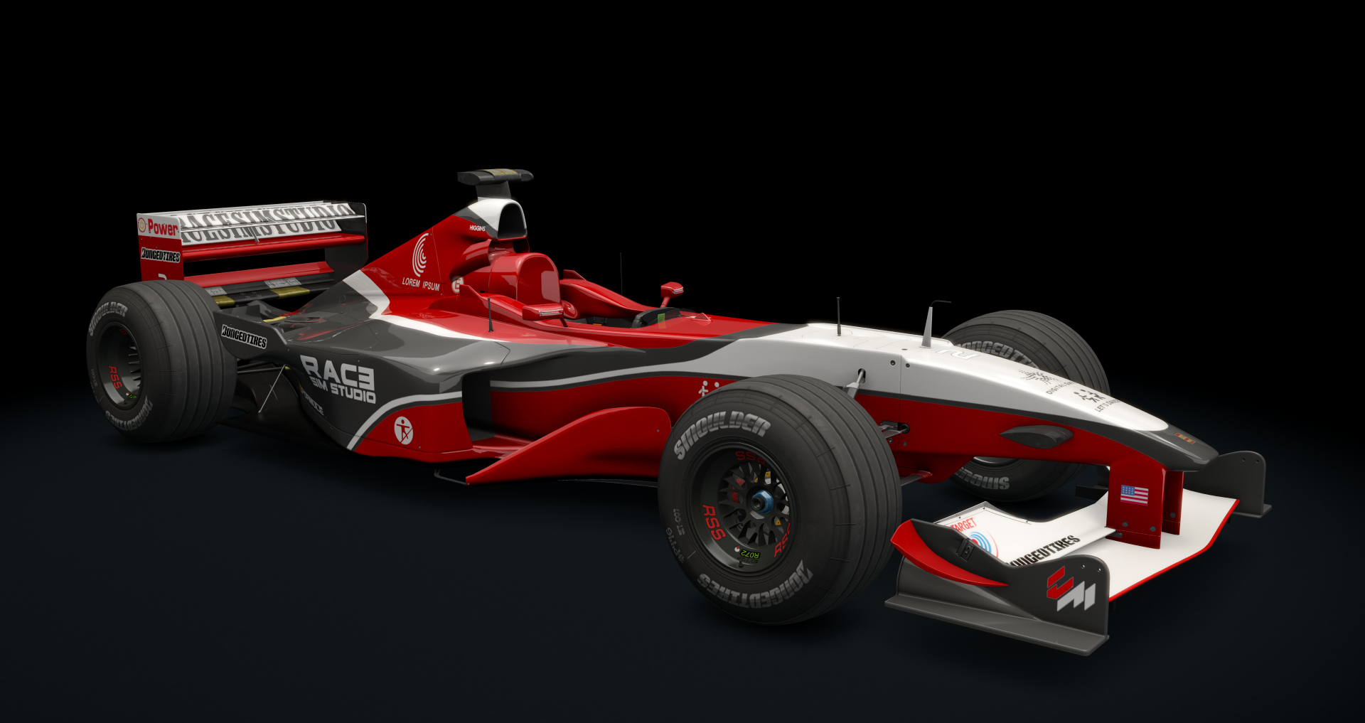 Formula RSS 2000 V10, skin 02_Higgins_USA_black