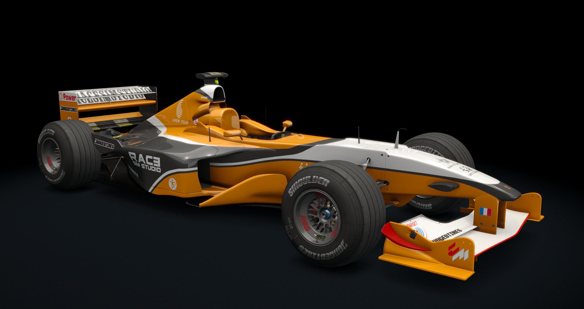 Formula RSS 2000 V10, skin 08_Barrier_FR_orange