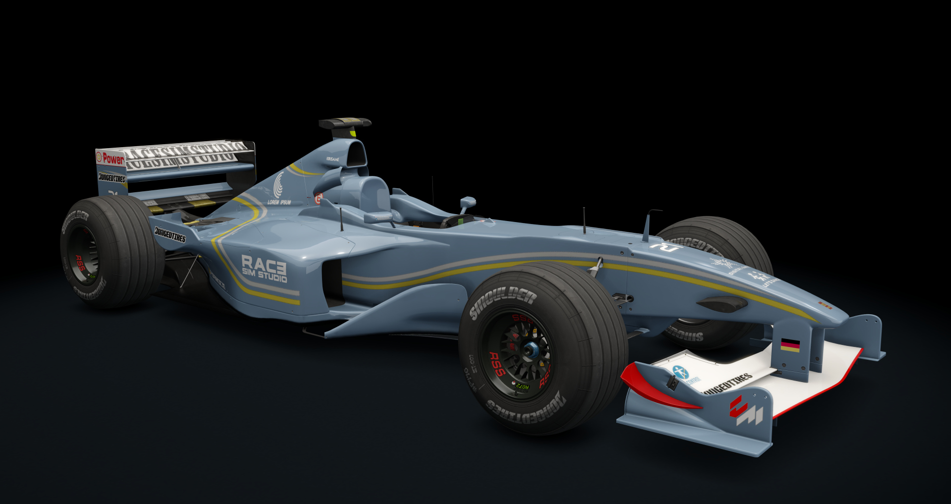 Formula RSS 2000 V10, skin 21_Kirisame_DE_light_blue