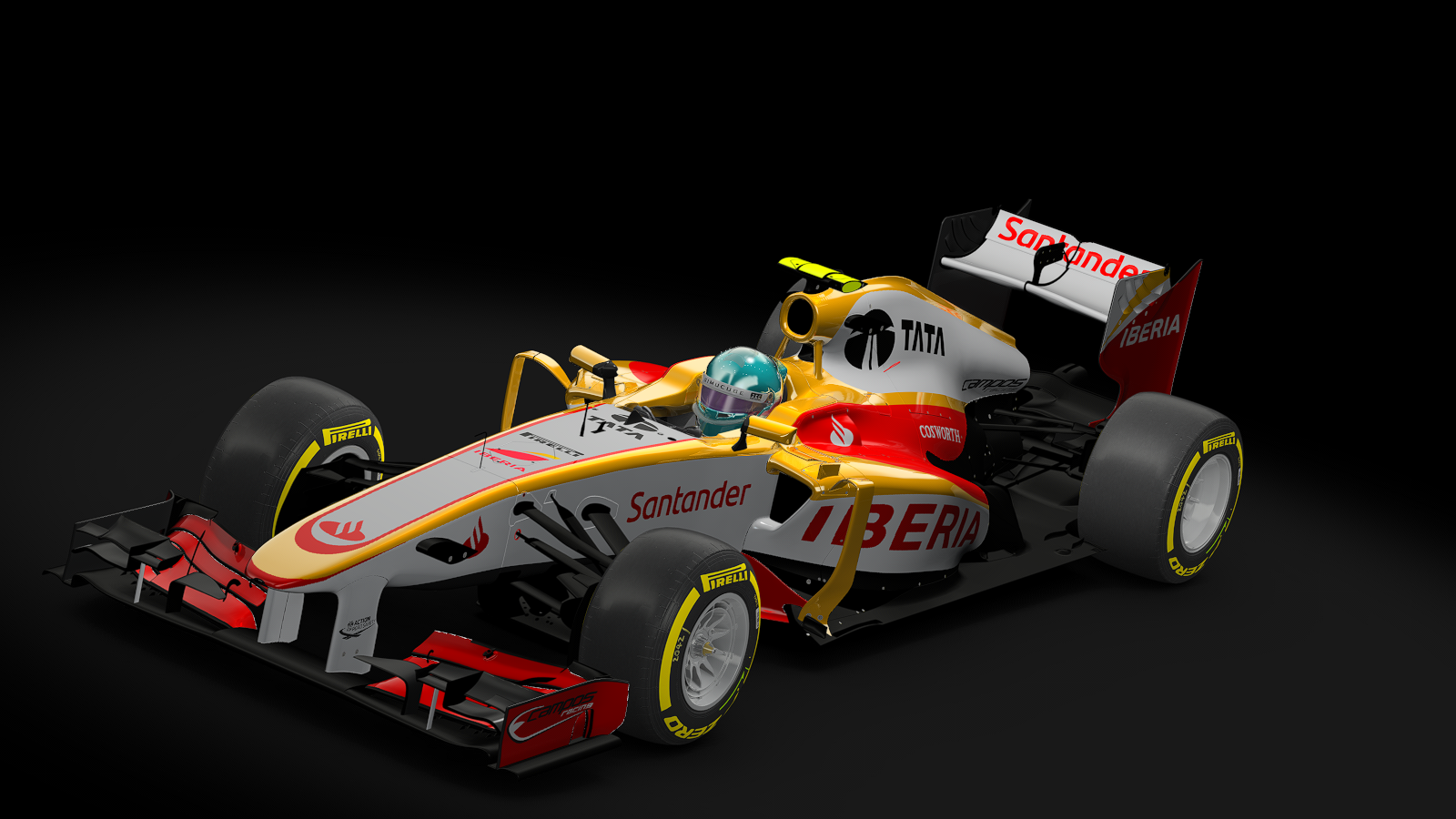 2013 HRT Golden Formula RSS 2013 V8, skin 2013_HRT_Golden