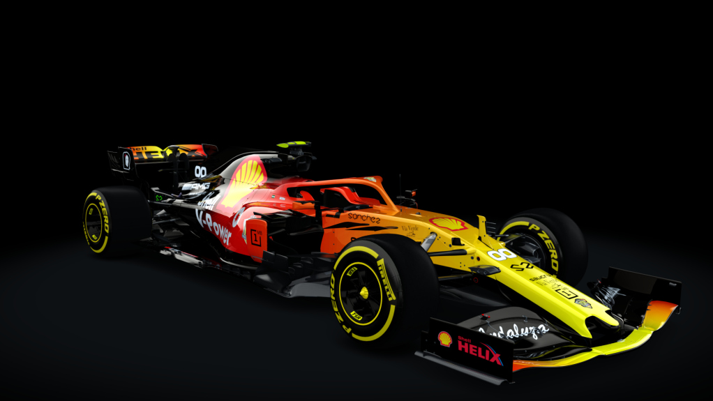 Formula Hybrid 2020, skin FireWallTeam_00_Eddy
