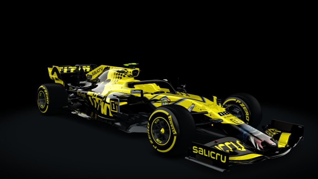 Formula Hybrid 2020, skin TitanRacingTeam_08_DaniBeltran
