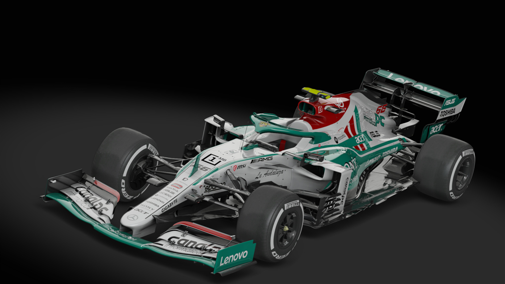Formula Hybrid 2021 WET, skin CanalPCF1Team_66_David_Martin