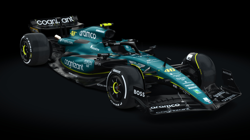 Formula Hybrid® 2023, skin AstonMartin_TSR_CesarDosil