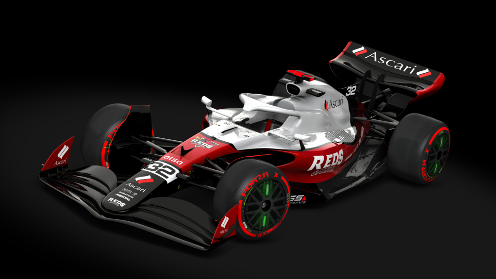 Formula Hybrid X 2022 EVO, skin RedsGamingAscari_TSR_32_Alejandro_Garcia