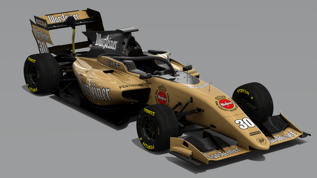 Formula RSS 3 V6, skin Arrows Warsteiner 30