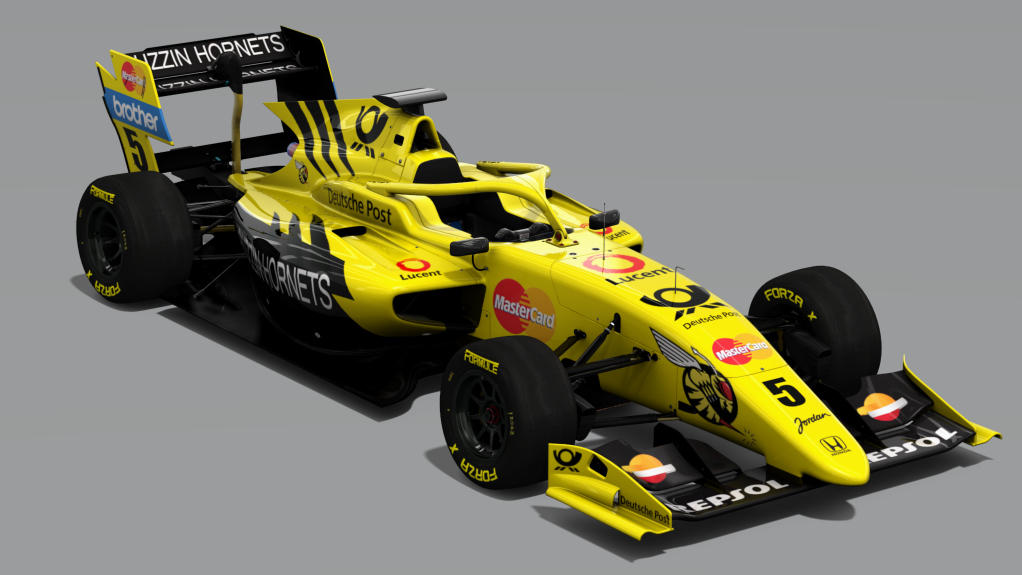 Formula RSS 3 V6, skin Jordan Buzzin Hornets_5