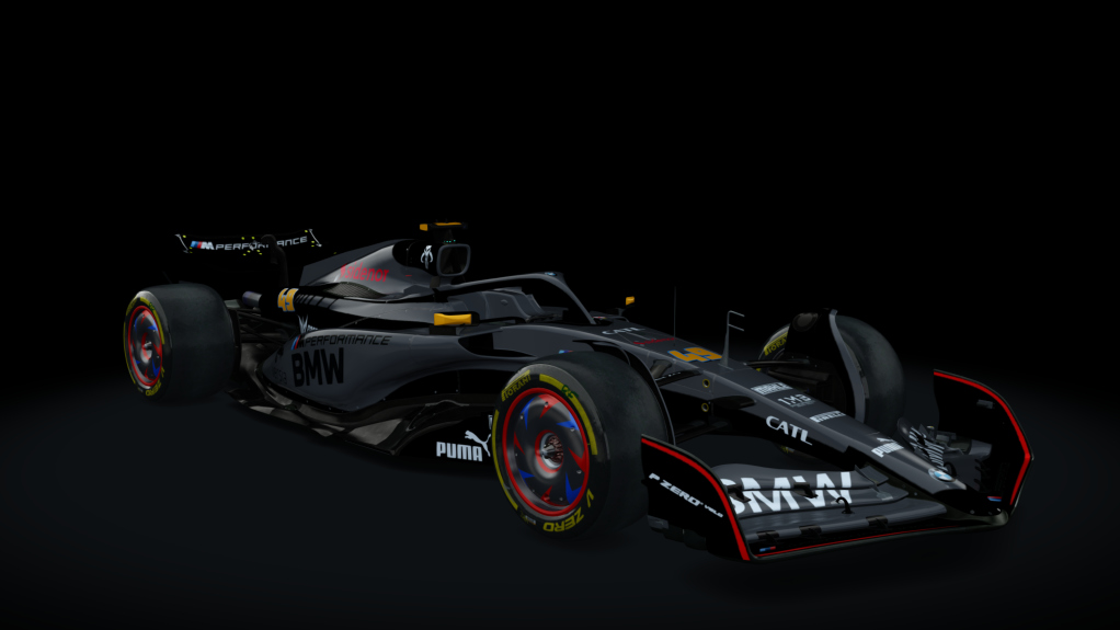VRC Formula Alpha 2023, skin BMWPredator_TSR_AngelAisa