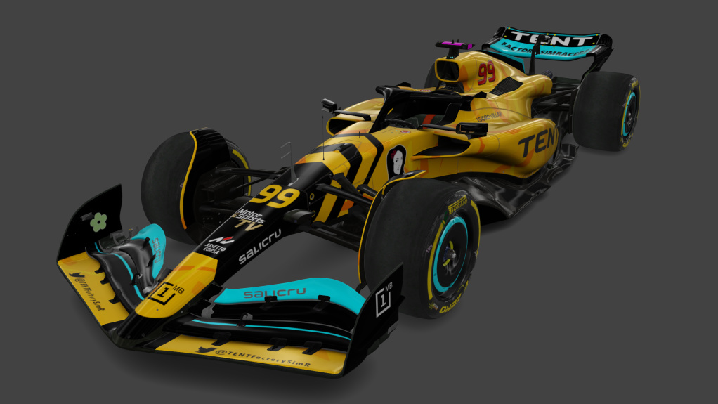 VRC Formula Alpha 2023, skin Tent_Isidro_Villar
