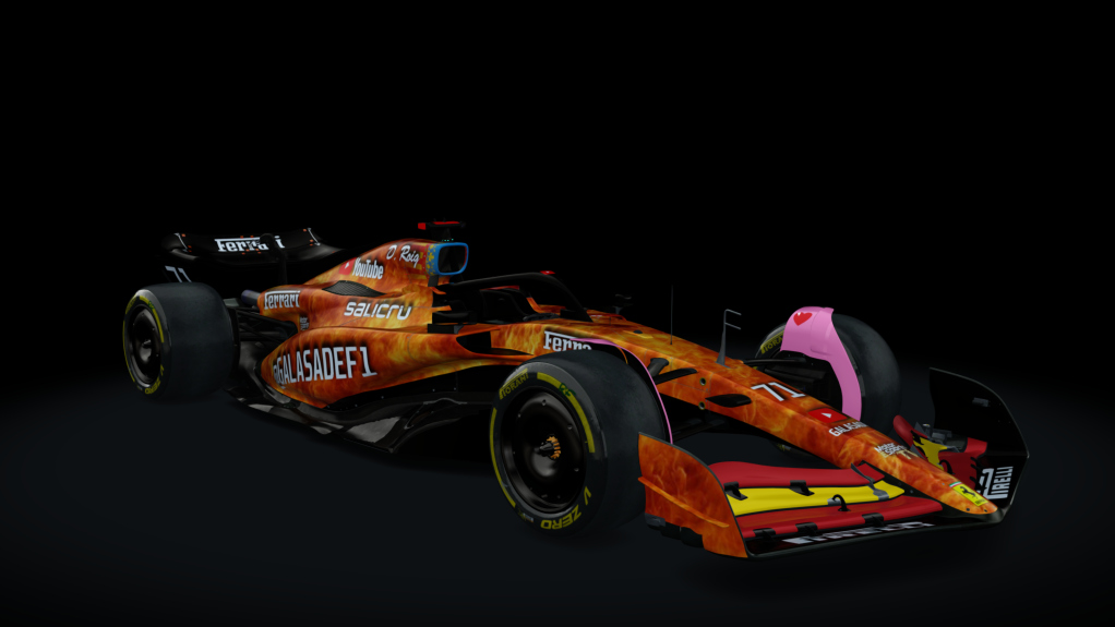 VRC Formula Alpha 2023, skin _EspanaF1RacingTeam_TSR_DomingoRoig