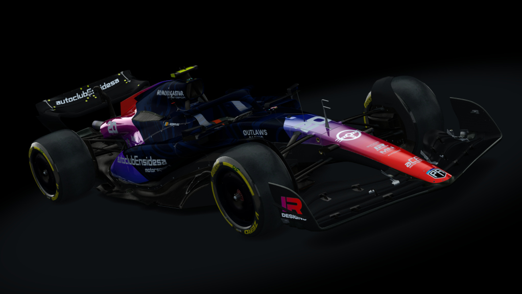 VRC Formula Alpha 2023, skin aCEIRDesigns_IsmaelRodriguez_20