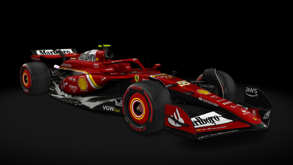 VRC Formula Alpha 2024, skin EspanaRacing_Domingo_Roig