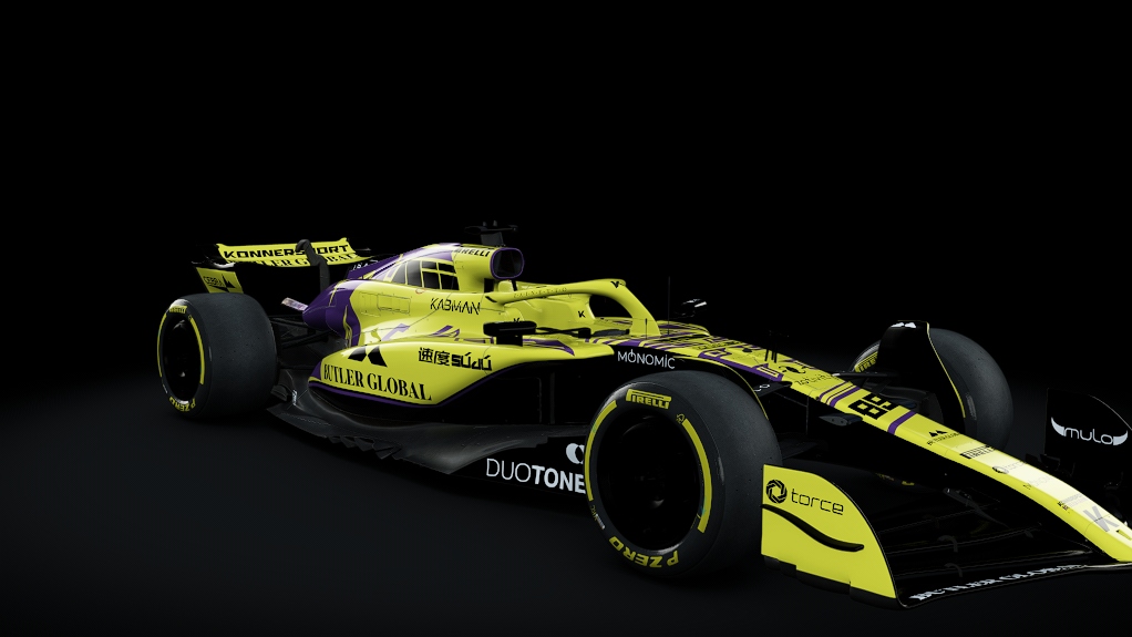 VRC Formula Alpha 2024, skin Konnersport Concept - Jackson