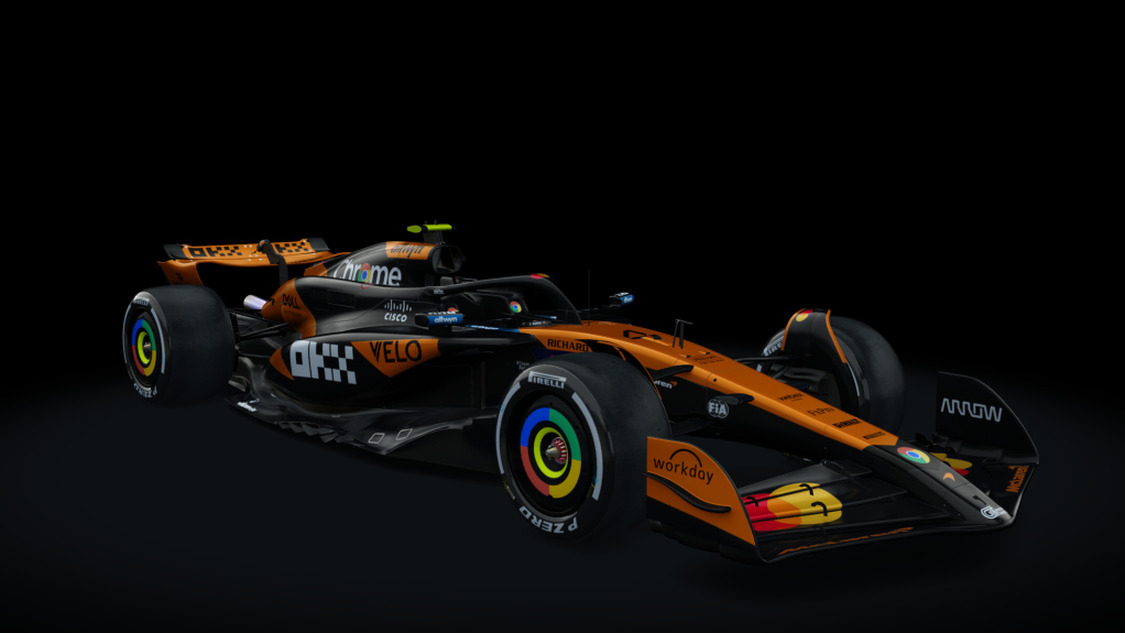 VRC Formula Alpha 2024, skin MCL39_4_Norris
