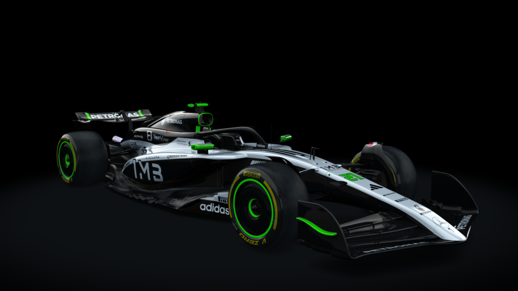 Mercedesf1teamby1mb Rubensanchez 21 VRC Formula Alpha 2024, skin MercedesF1TeamBy1MB_RubenSanchez_21