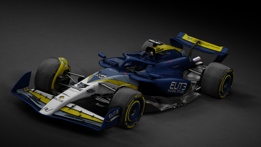 Secsoneta F1 Team PAU Espina VRC Formula Alpha 2024, skin Secsoneta_F1_Team_Pau_Espina