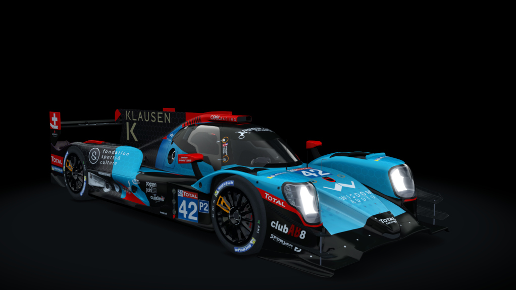 Oreca 07, skin 2020_Cool_Racing_LeMans_42