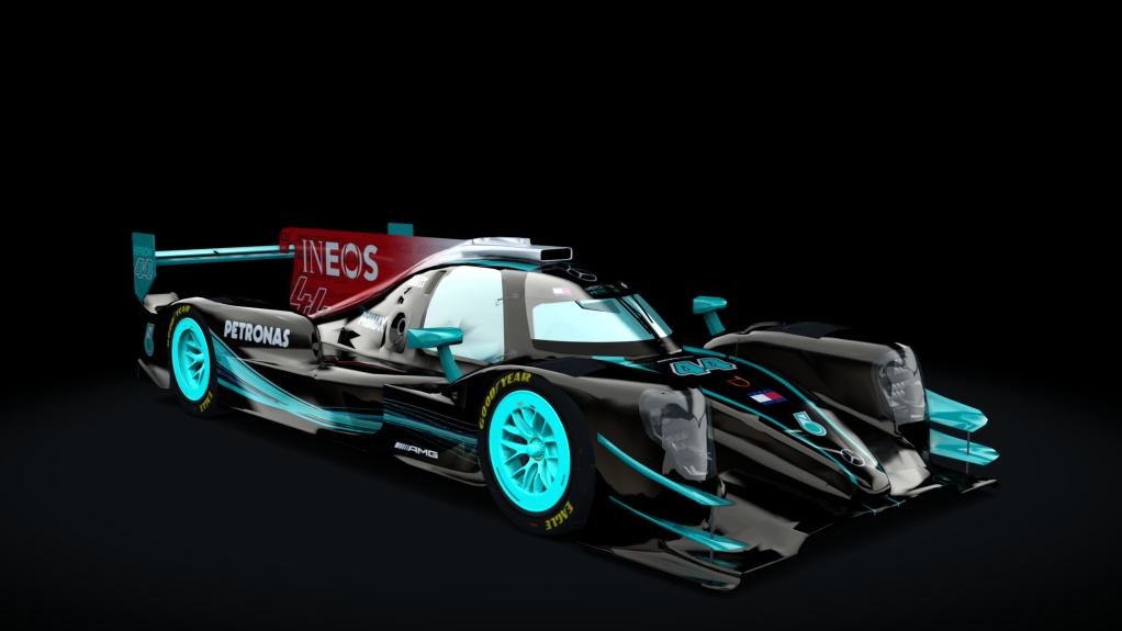 Oreca 07, skin MERCEDES 2021 - 44