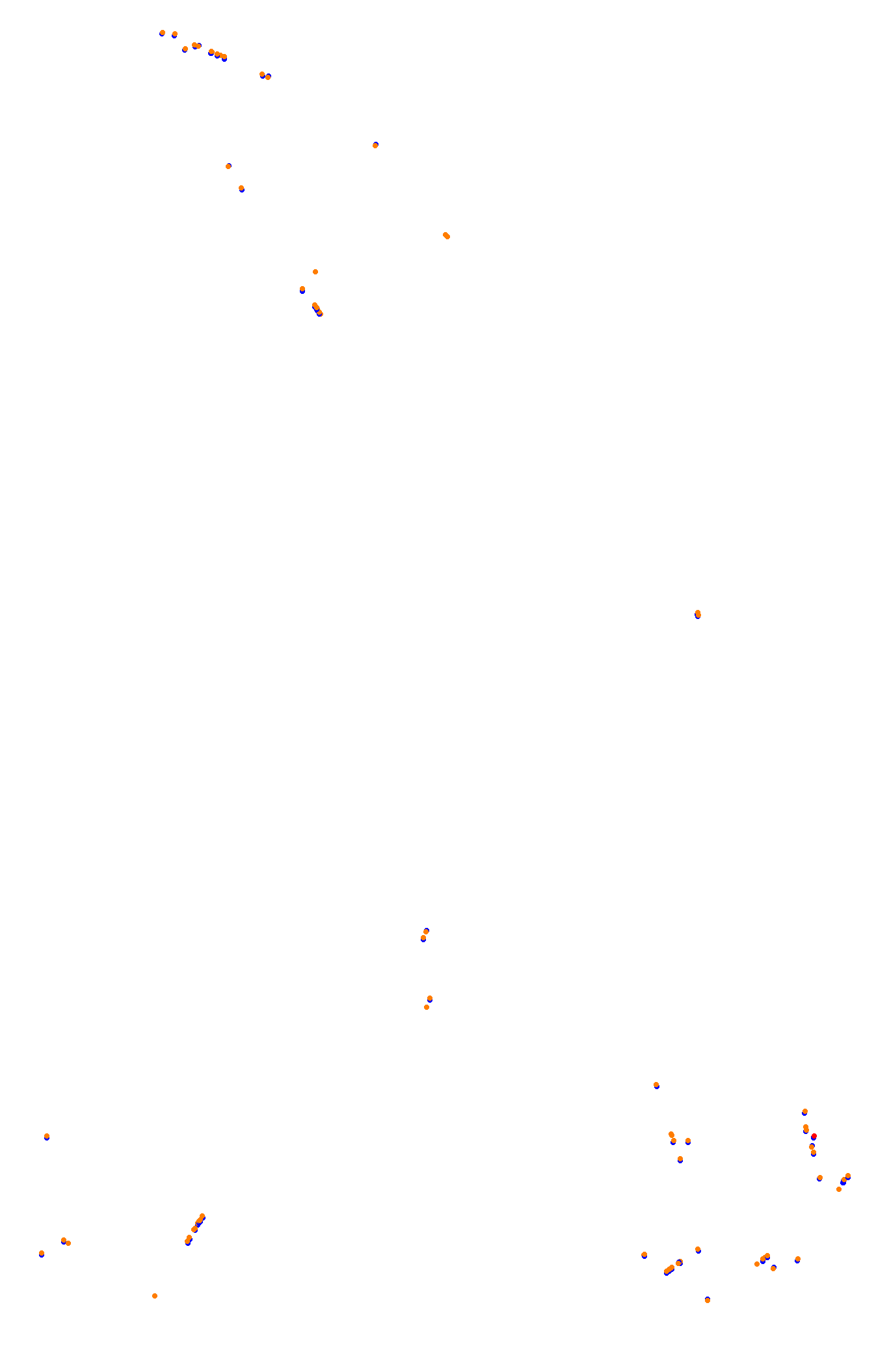 Spa OSRW collisions