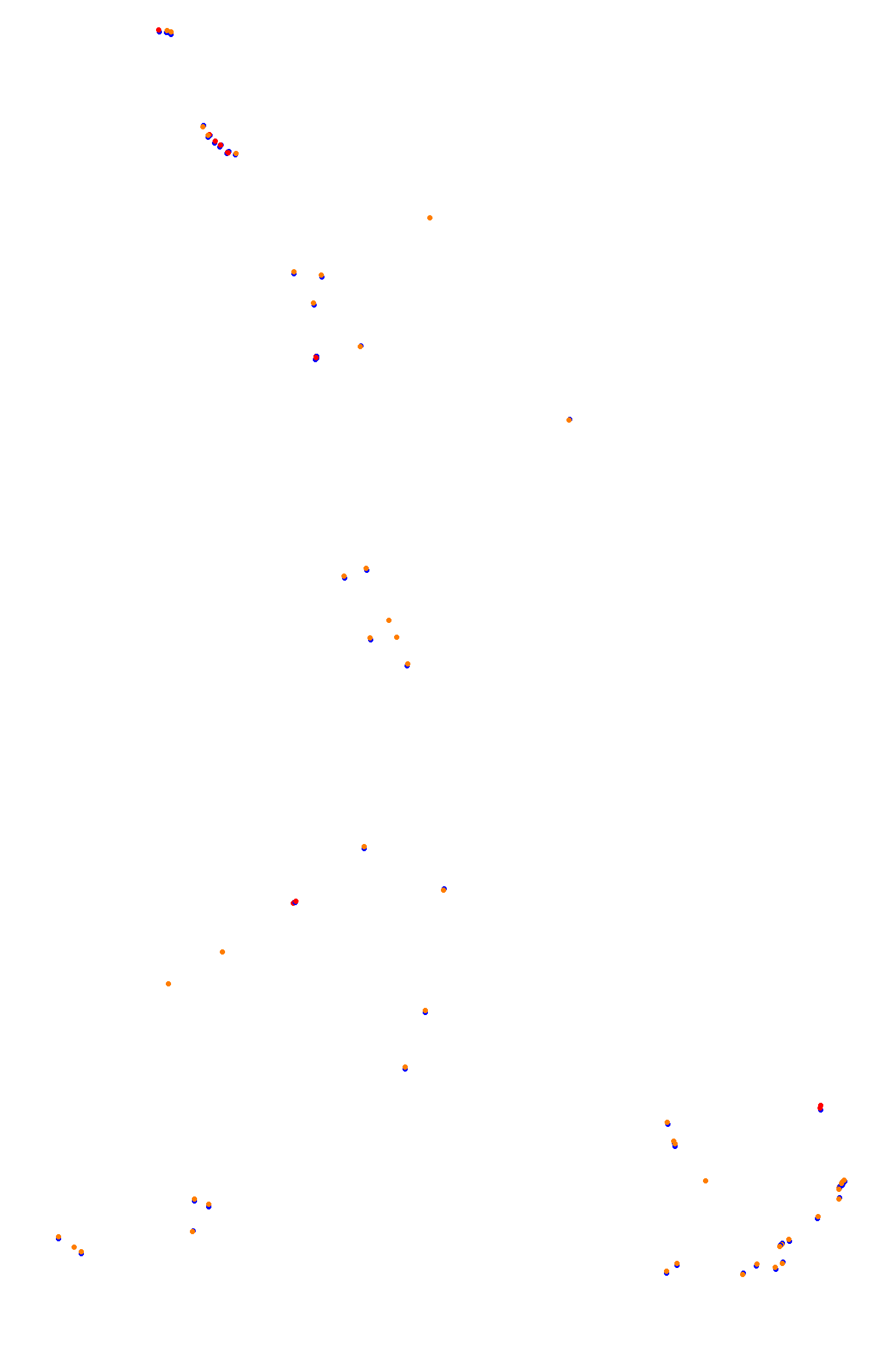 Spa OSRW collisions