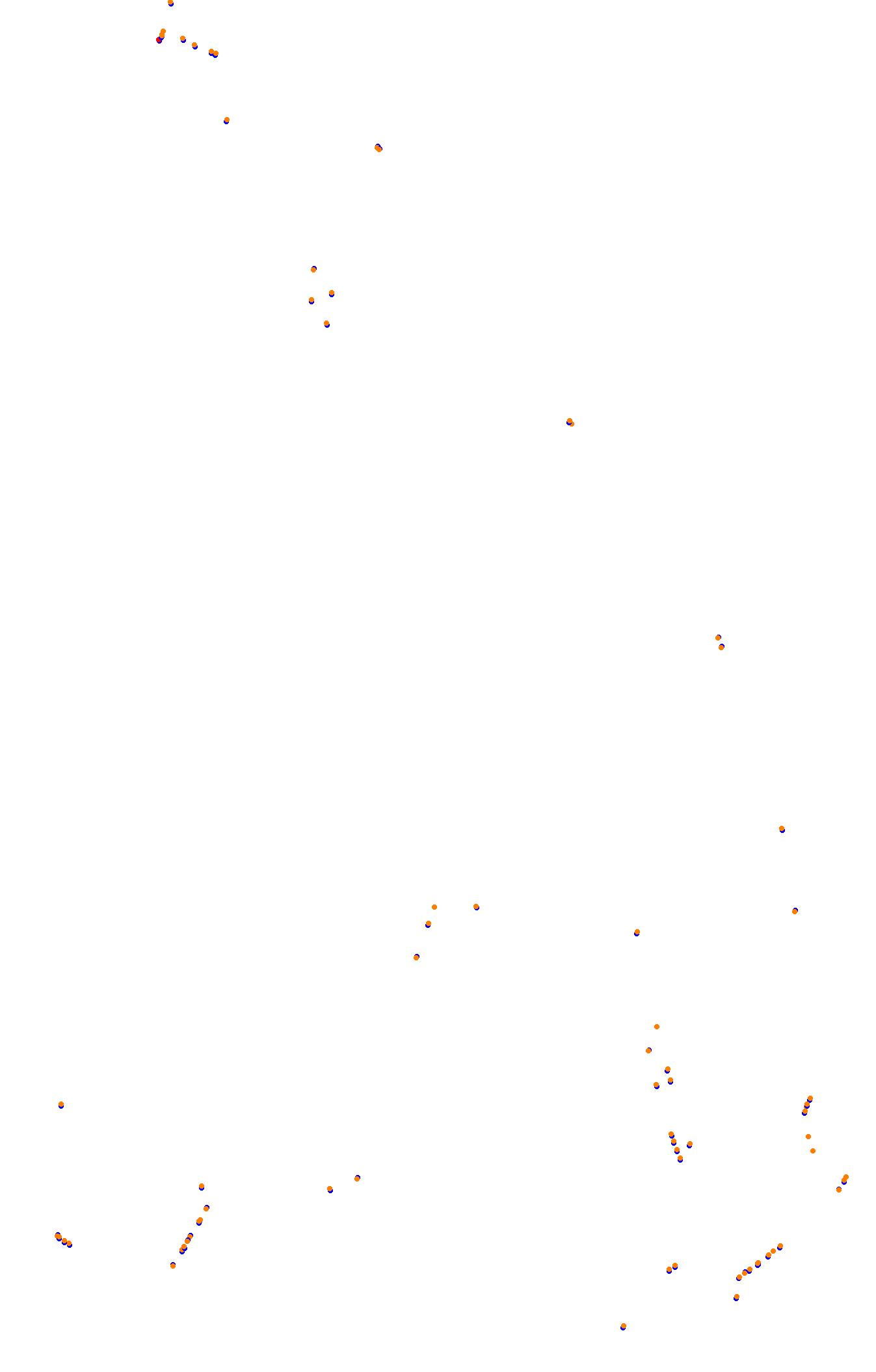 Spa OSRW collisions