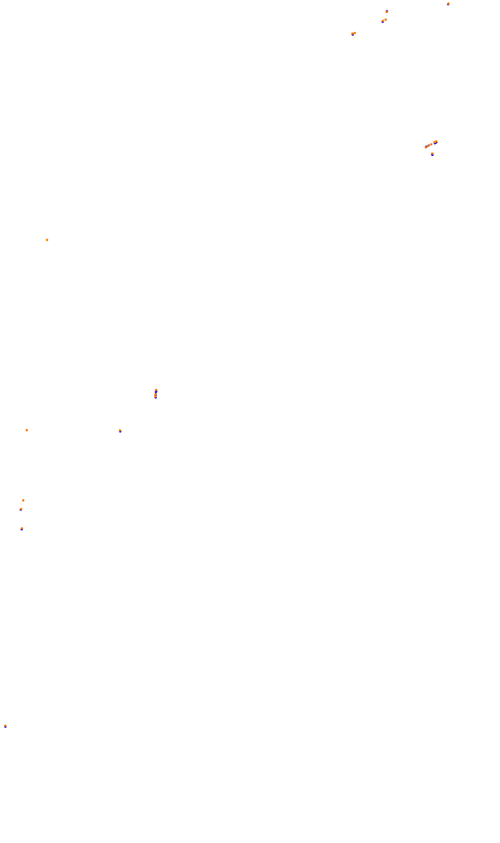 Monza OSRW collisions
