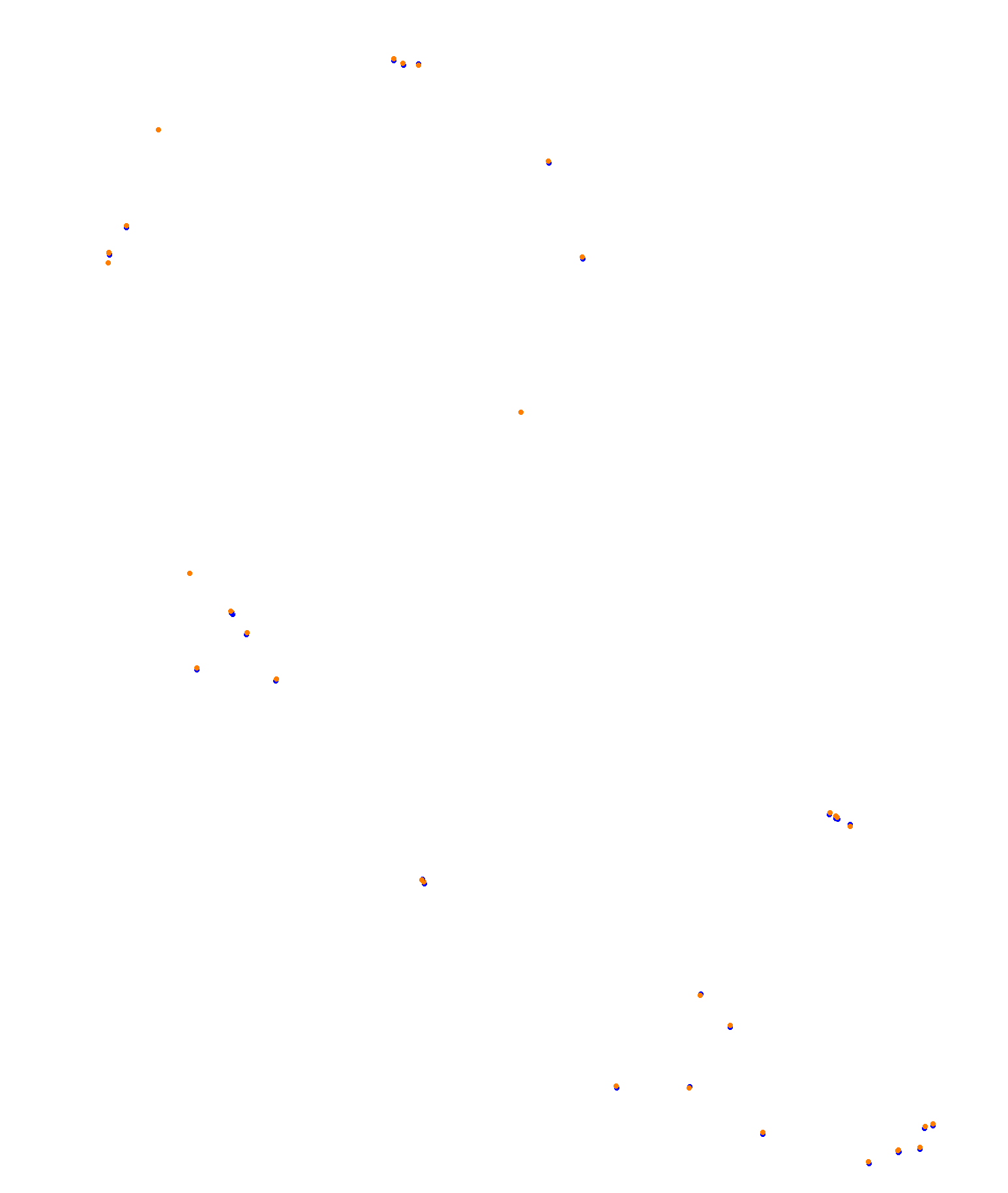 Albert Park Circuit collisions