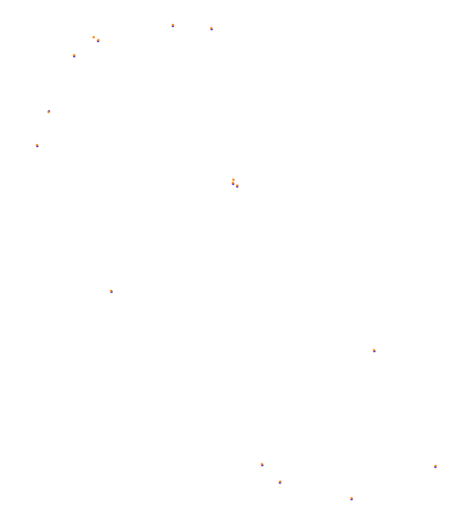 Albert Park Circuit collisions