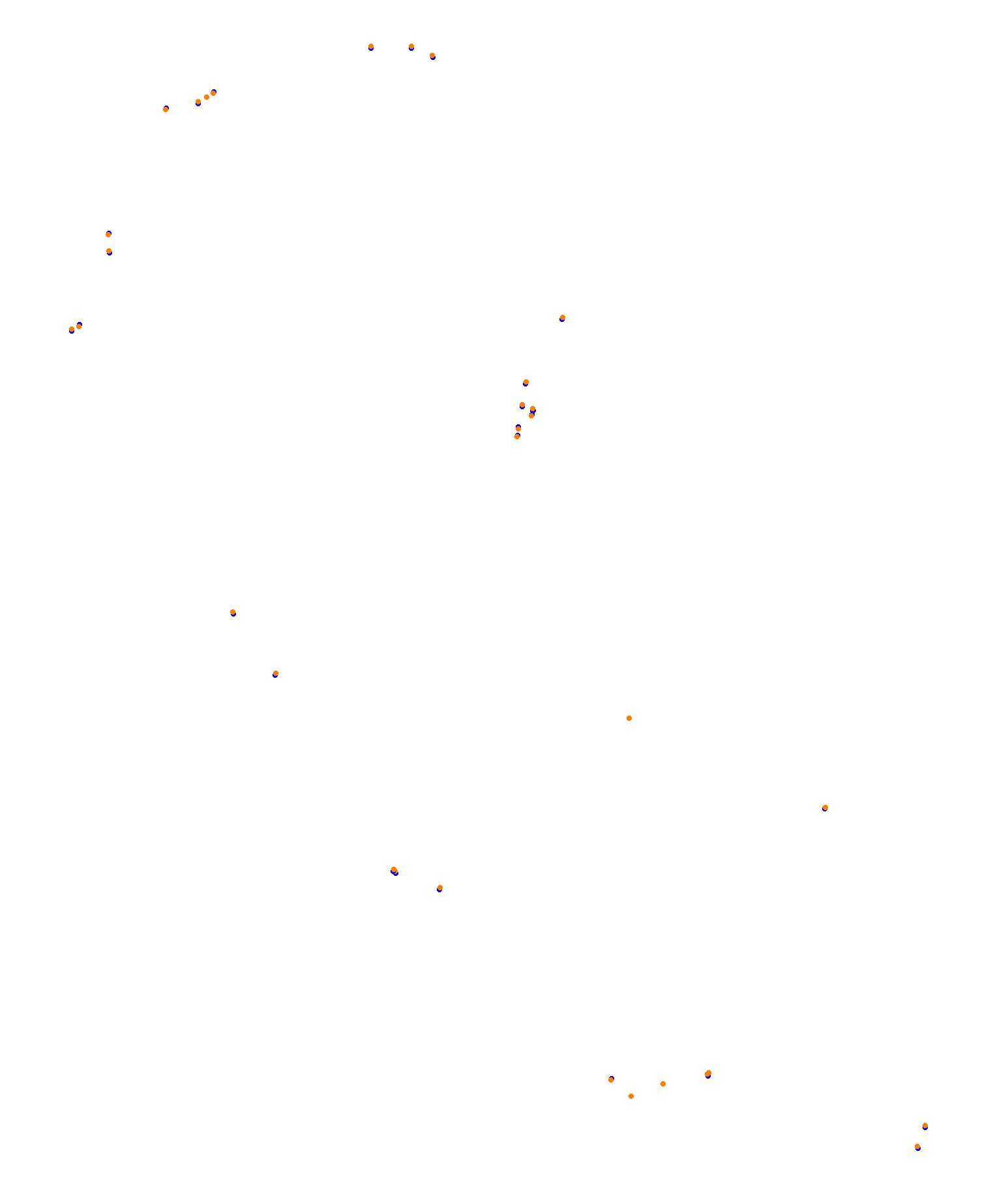 Albert Park Circuit collisions
