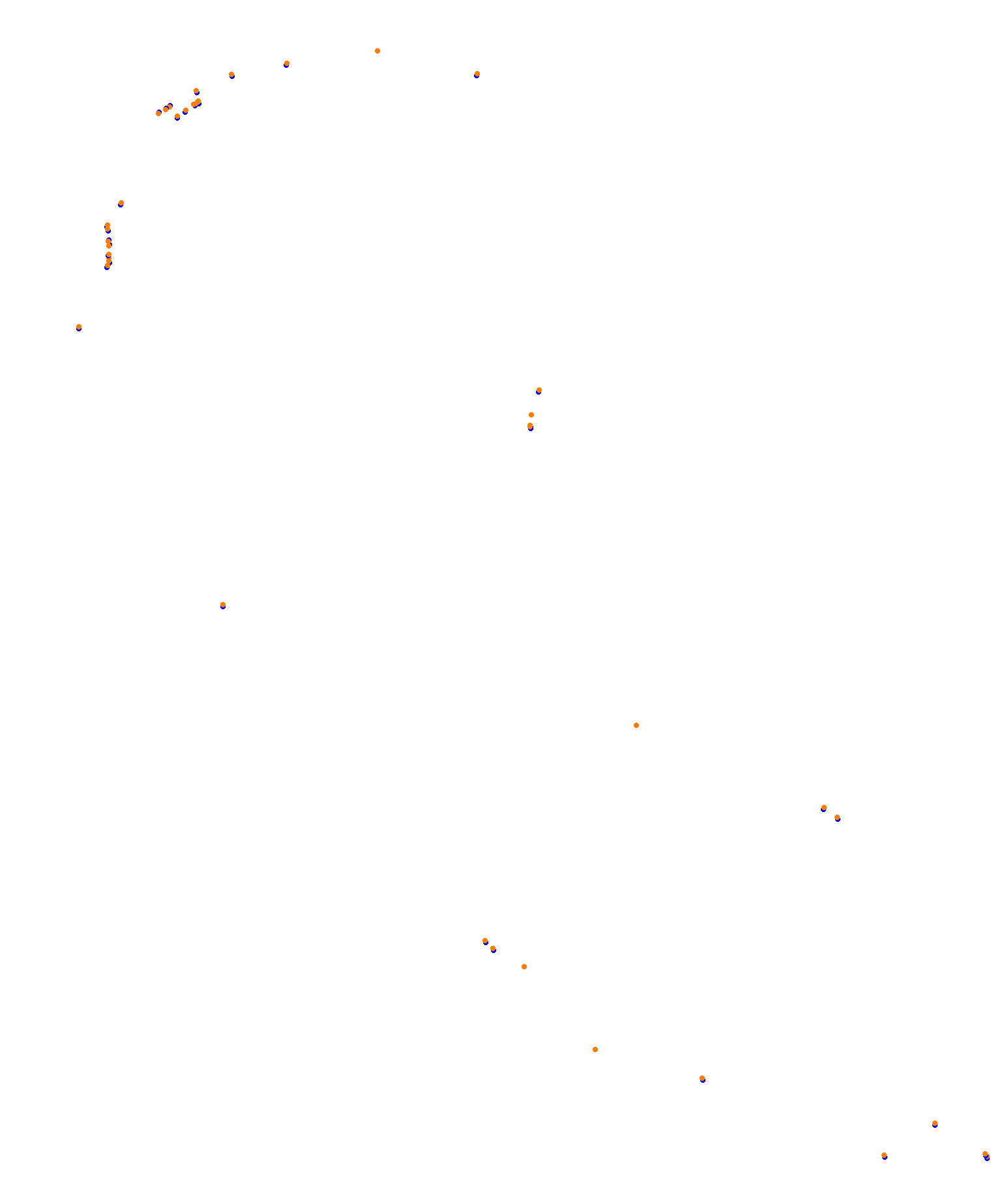 Albert Park Circuit collisions
