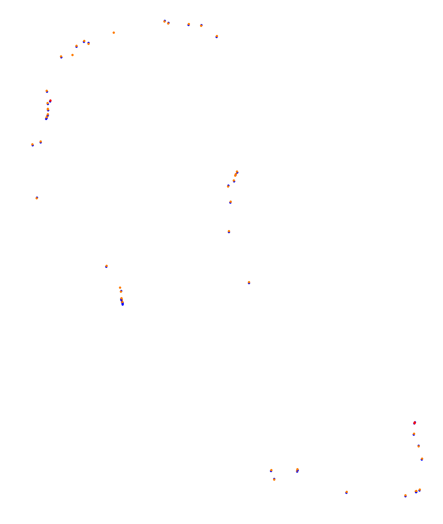 Albert Park Circuit collisions
