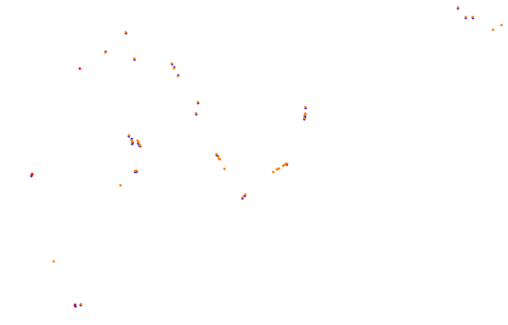 Yas Marina Grand Prix Circuit Night collisions