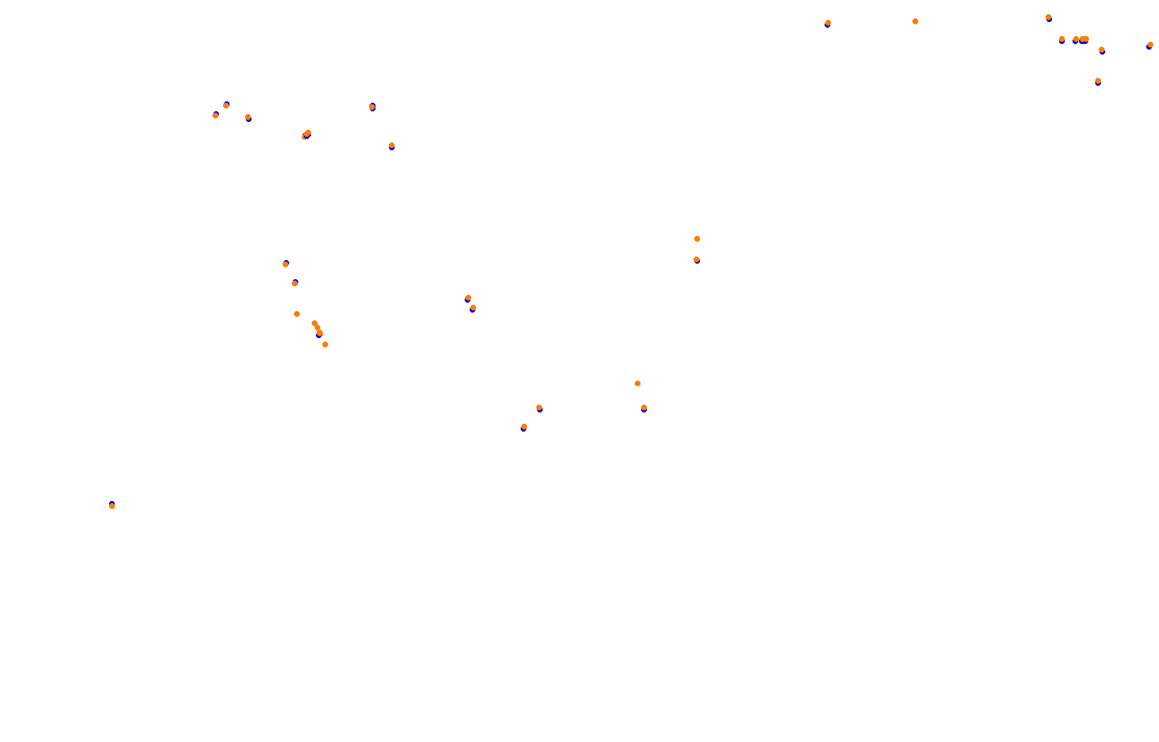 Yas Marina Grand Prix Circuit Night collisions