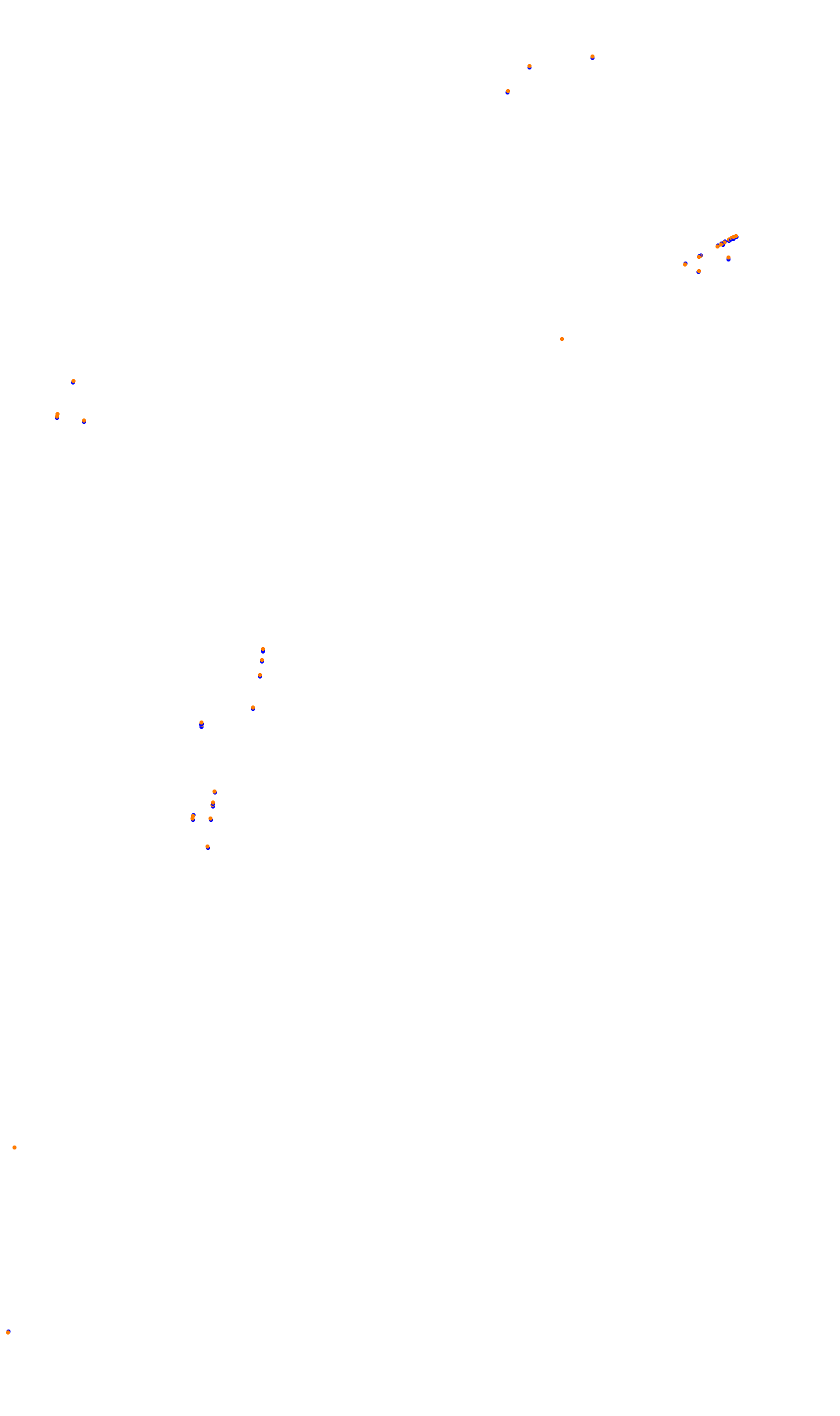 Monza collisions