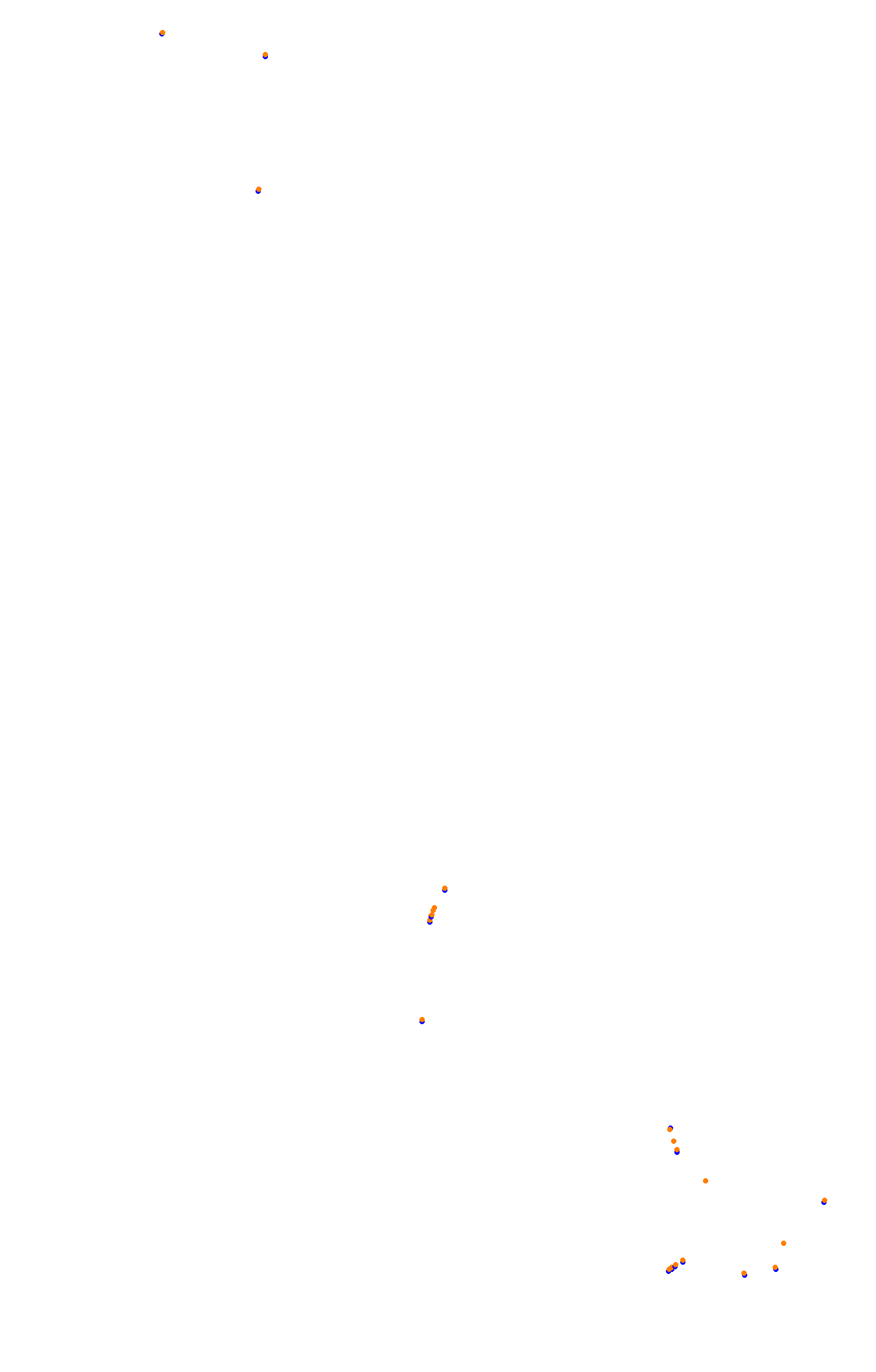 Spa OSRW collisions