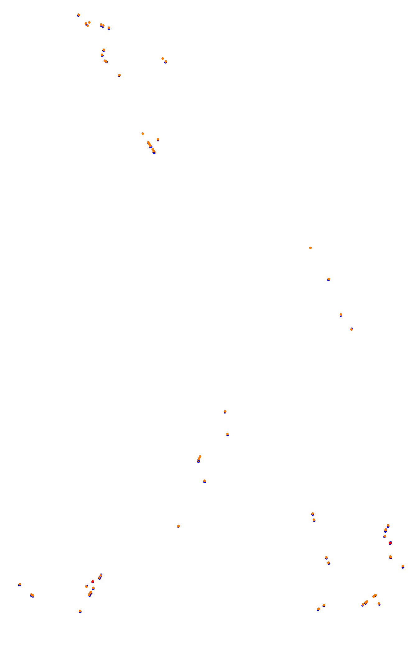 Spa OSRW collisions