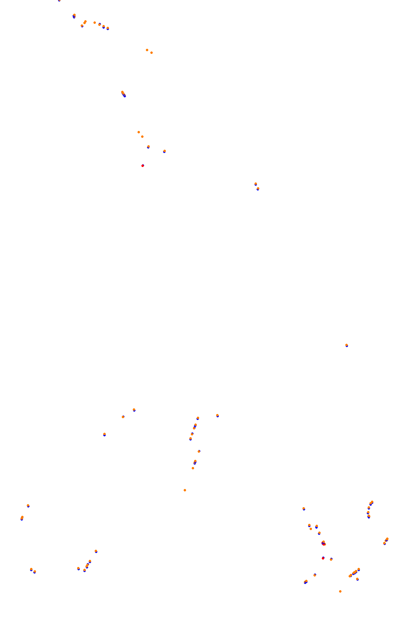 Spa OSRW collisions