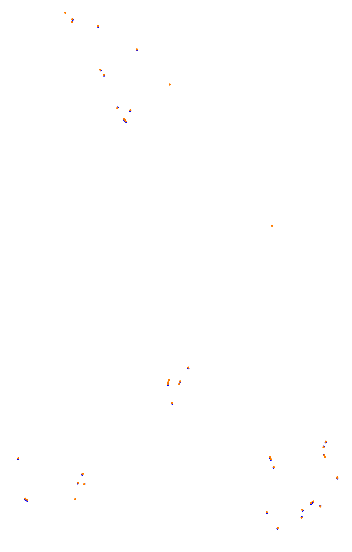 Spa OSRW collisions