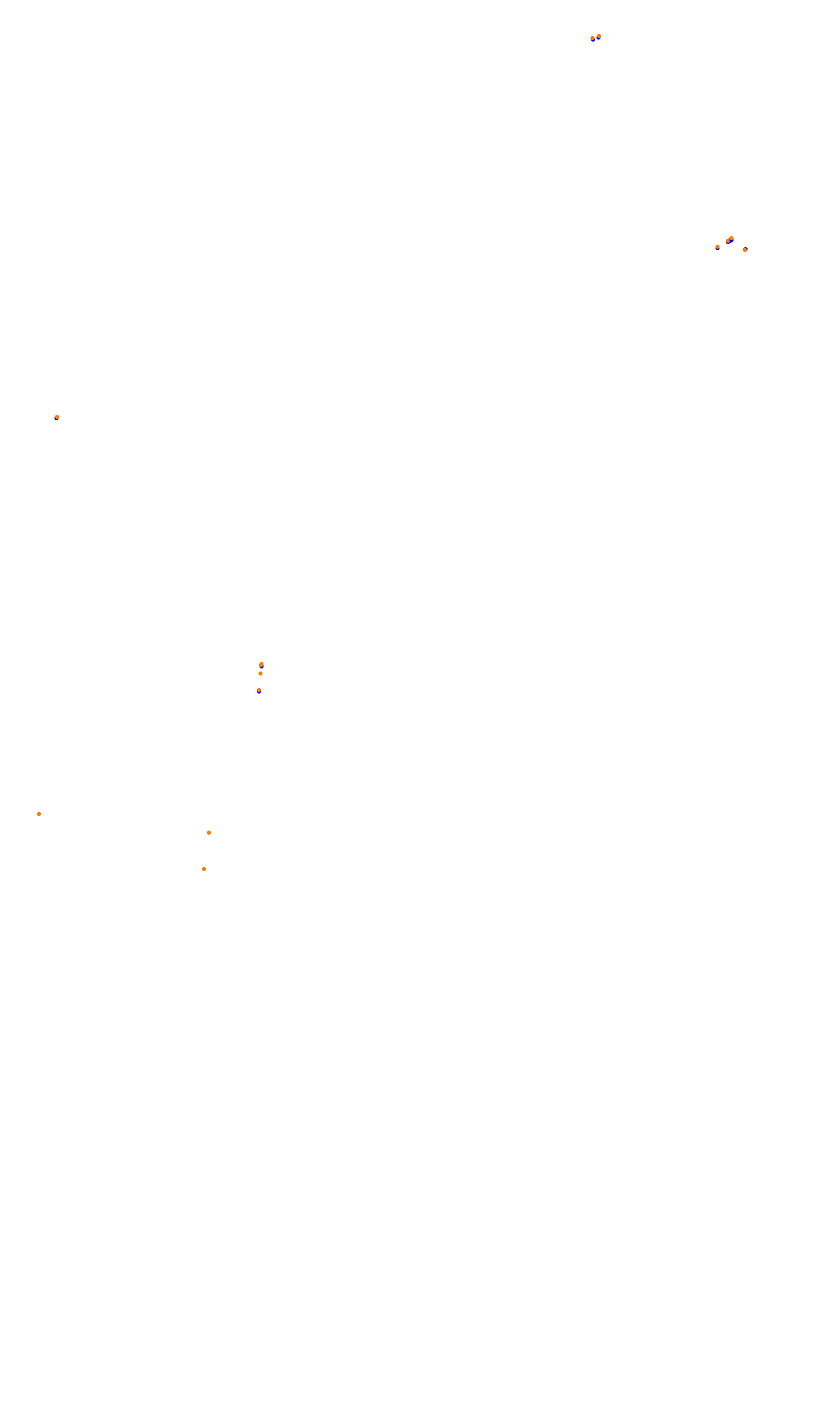 Monza OSRW collisions