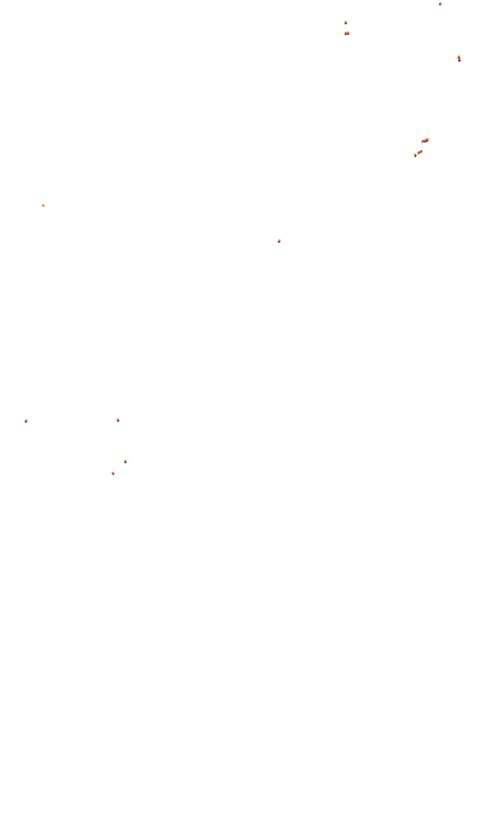 Monza OSRW collisions