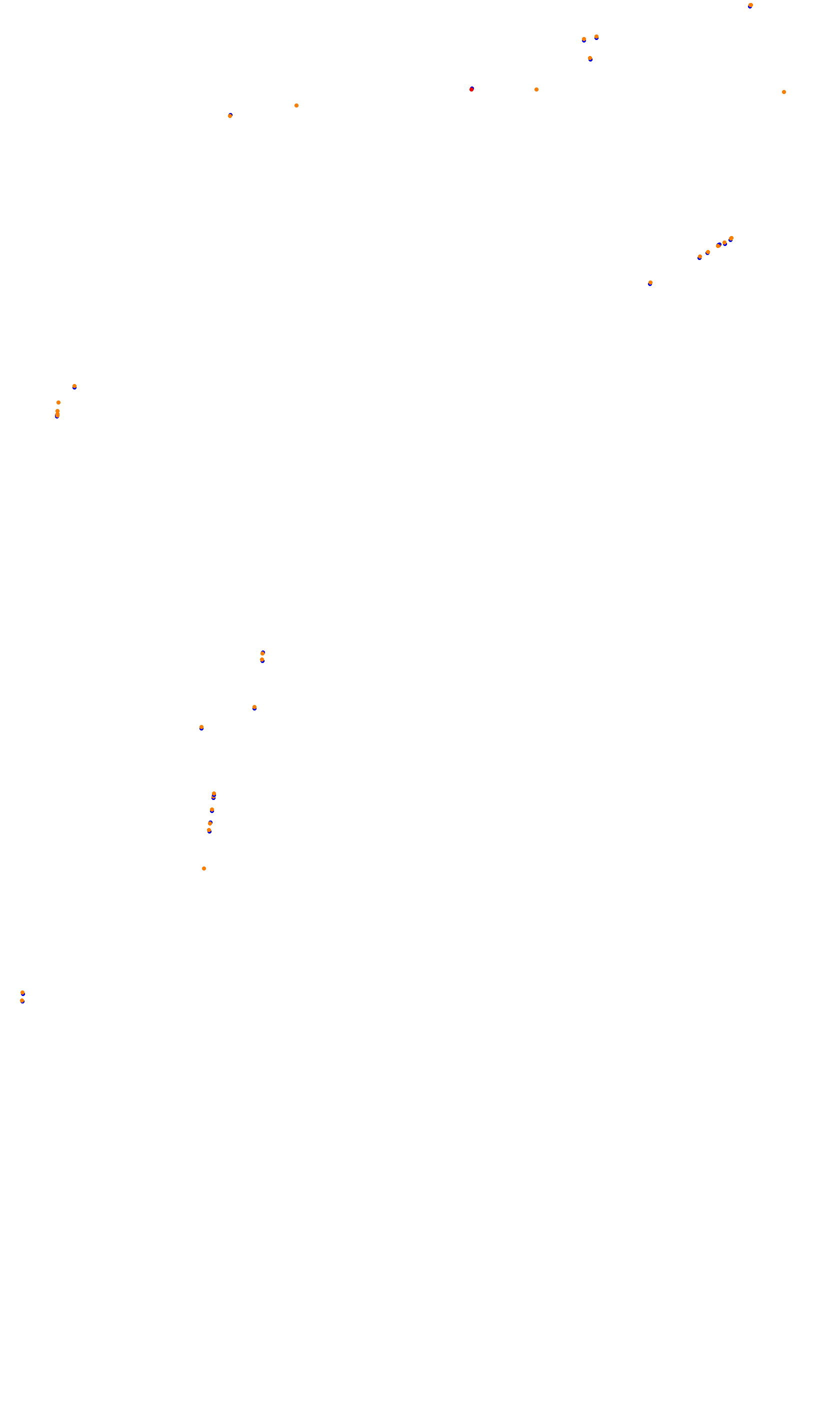 Monza OSRW collisions