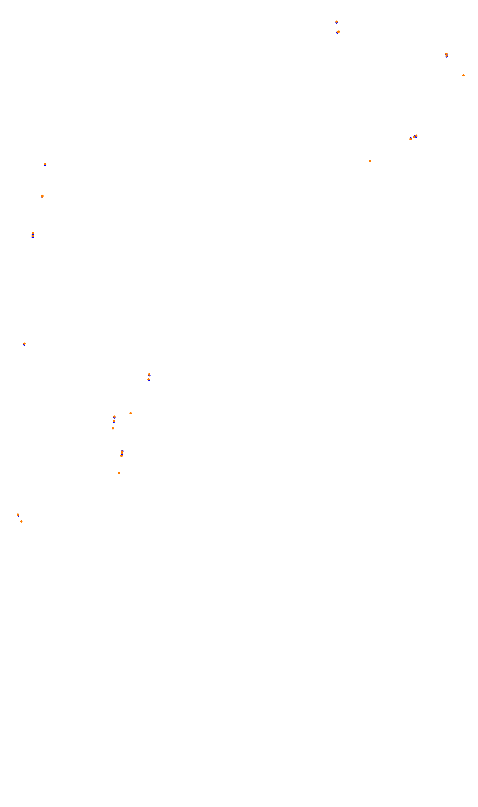 Monza OSRW collisions