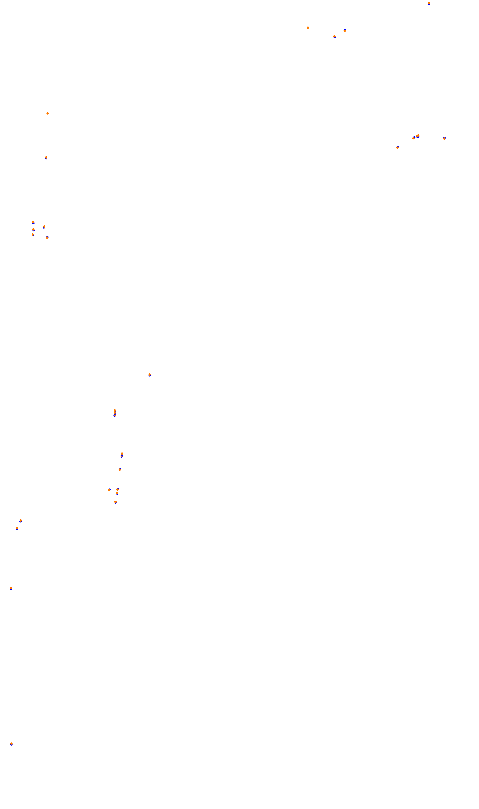 Monza OSRW collisions