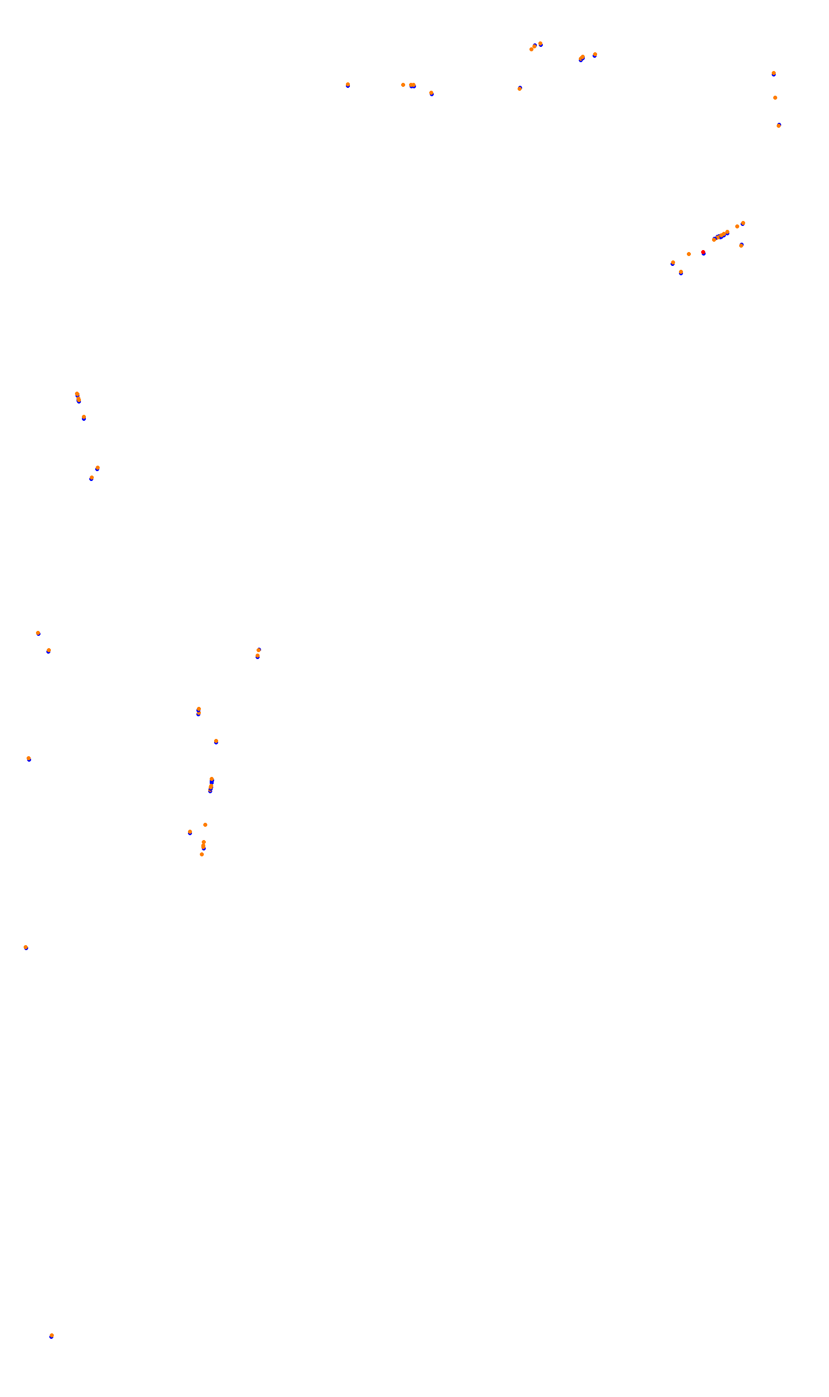 Monza OSRW collisions
