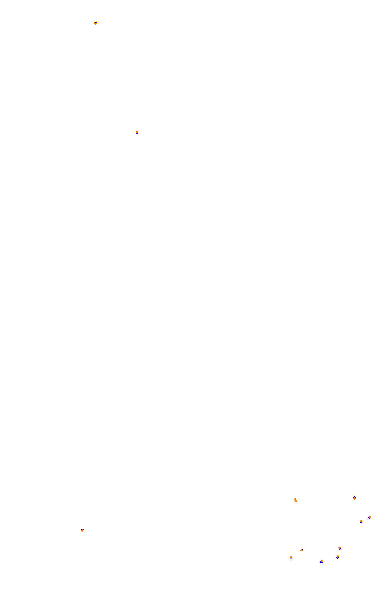 Spa OSRW collisions